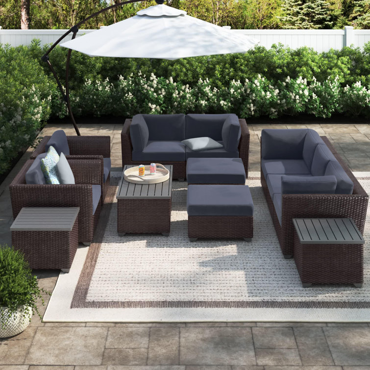 Tegan 8 piece deals rattan